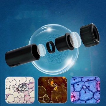 ЦИФРОВОЙ МИКРОСКОП ДЕТСКИЙ 1200x + АКСЕССУАРЫ СВЕТОДИОДНАЯ ПОДСВЕТКА