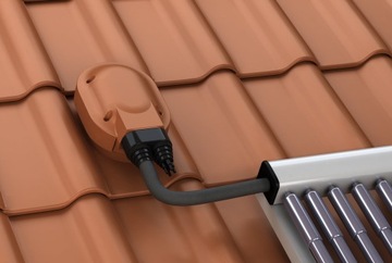 Солнечный переход на кружевную черепицу Karpiówka