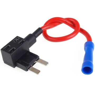 BYPASS BAJPAS GNIAZDO DODATKOWY BEZPIECZNIK ADAPTER PŁYTKOWY MINI 20A
