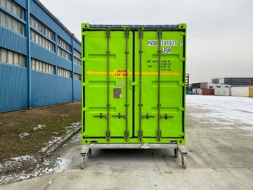 Kontener morski 45 ' HC PW OT torf trociny CSC