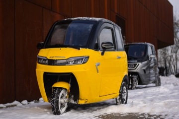  Trójkołowy MICROCAR FUTURI 3 | Już od 14 roku życia | kamera cofania | 2os.