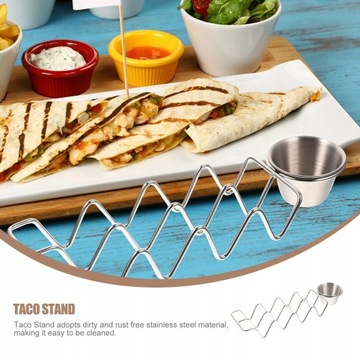 Подставки для блинов с печеньем тако