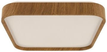 PLAFON LAMPA ŁAZIENKOWA 24W IMITACJA DREWNA DĄB