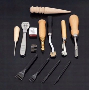 НАБОР ДЛЯ ИНСТРУМЕНТОВ ДЛЯ ОБРАБОТКИ КОЖИ 18