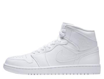 AIR JORDAN 1 MID WHITE Białe Obuwie Buty r. 48,5