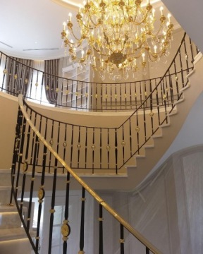 Балясины для французской лестницы, латунь, CLASSIC