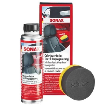 Пропитка крыши кабриолета + набор чистящих средств Sonax