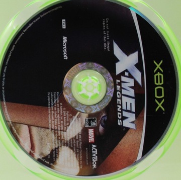 X-MEN LEGENDS XBOX