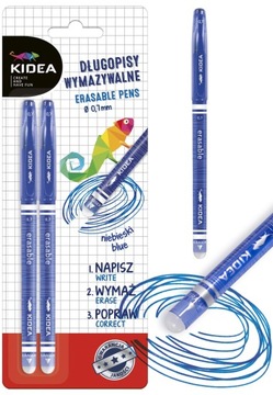 Długopisy wymazywalne, 2 sztuki