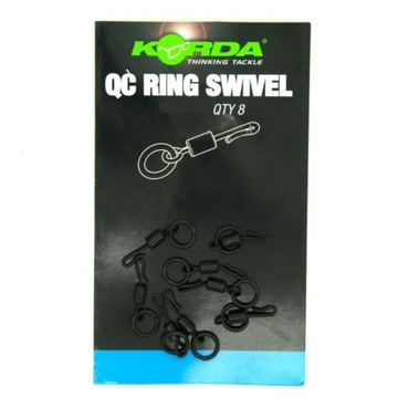 Krętliki Z Szybkozłączką Korda Quick Change Swivel Ring r. 8