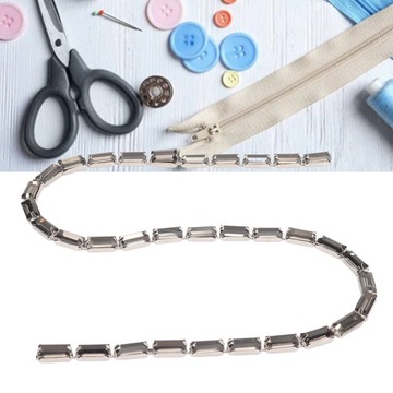 Цепочка с горным хрусталем, длина 9,8.