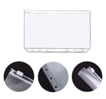 12 ЦВЕТНЫХ ВСТАВОК ДЛЯ РУБАШКИ, КОНВЕРТ А5 ДЛЯ БЛОК-ПЕРЕХОДНИКА, ЗАСТЕЖКА НА МОЛНИЮ