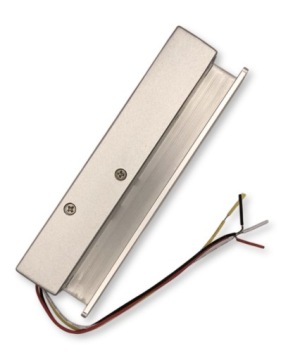 Электромагнитный реверсивный ригель MIA RE-500U для стеклянных дверей Замок