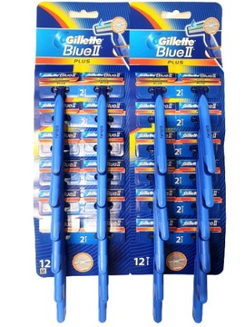 Maszynka jednorazowa do golenia Gillette Blue 2 PLUS 24 szt