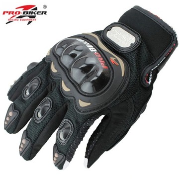 МОТОЦИКЛОВЫЕ ПЕРЧАТКИ PRO-BIKER ЦВЕТА НА ПРИКОСНОВЕНИИ L