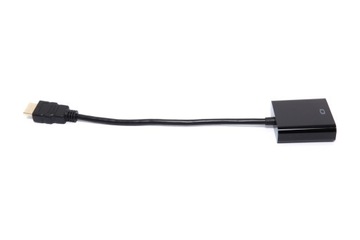 Адаптер-адаптер Кабель-адаптер HDMI-VGA DSUB ДЛЯ НОУТБУК-КОМПЬЮТЕРА 15 см