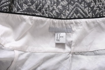 H&M krótka żakardowa spódniczka kopertowa r 36