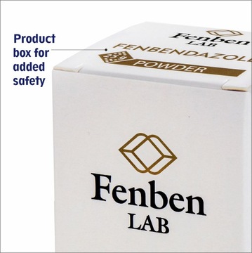 Фенбендазол 222 мг> 99% чистый, лабораторный испытан, 30 капсул от Fenben Lab