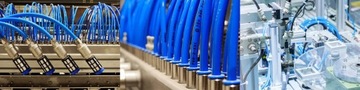 Кабель 16 мм, полиуретановый пневмошланг 16x11