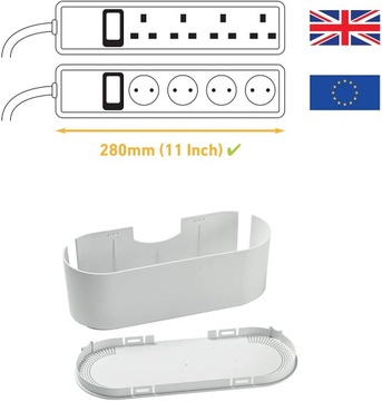 Y21 Крышка кабельного органайзера D-Line EU/CTUSMLW