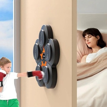 ТРЕНИРОВОЧНЫЙ БОКСЕРСКИЙ ЩИТ МУЗЫКАЛЬНЫЙ БОКС-МАШИНА BLUETOOTH ДЛЯ НАСТЕННОГО КОМПЛЕКТА