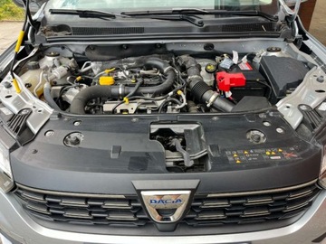 Dacia Sandero III Hatchback 5d 1.0 TCe 90KM 2021 Dacia Sandero 1.0 benzyna 91 KM zarej w PL bezwypadkowy serwisowany za, zdjęcie 22