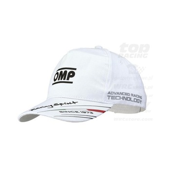 Кепка OMP Racing Spirit белая!