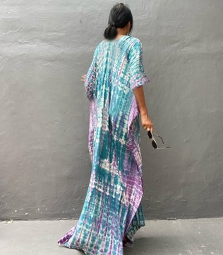 ПАРЕО ТУНИКА БОХО ЛЕТНЕЕ ПЛАТЬЕ ДЛИННАЯ КЕПКА