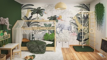 Готовый дизайн интерьера | Тропическая комната