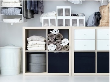 IKEA DRONA BOX ВСТАВКА КАЛЛАКС ЧЕРНАЯ ПОЛКА 4 шт.