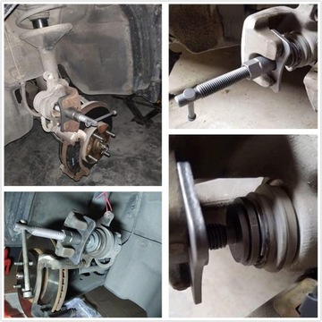 КОМПЛЕКТ ДЛЯ СНЯТИЯ ТОРМОЗНОГО ПОРШНЯ, 12 ЭЛЕМЕНТОВ.