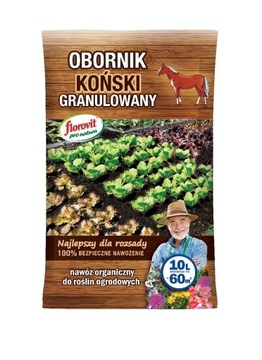 Florovit nawóz obornik koński granulowany 10l