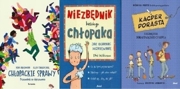 Chłopackie sprawy + Kacper dorasta + Niezbędnik