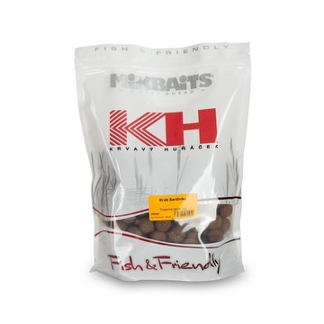 Kulki Zanętowe MikBaits Bloody Capelin Truskawka 20 mm 1 kg