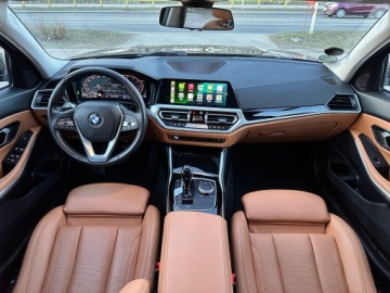 BMW Seria 3 G20-G21 Touring 2.0 320d 190KM 2021 BMW 3er G21 190 KM Automat SportLine Shadow Line / Virtual / BEZWYPADKOWY, zdjęcie 5