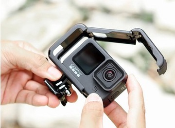 RAMKA obudowa klatka montażowa do GOPRO Hero 9 10 11 12 zimna stopka