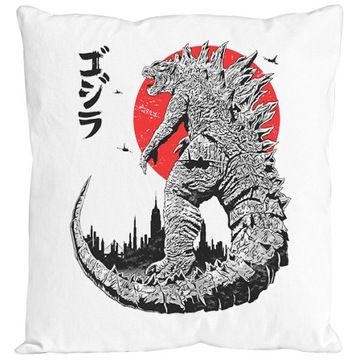 PODUSZKA horror godzilla minus one potwór gad mutant atomowa wojna WZORY!!!