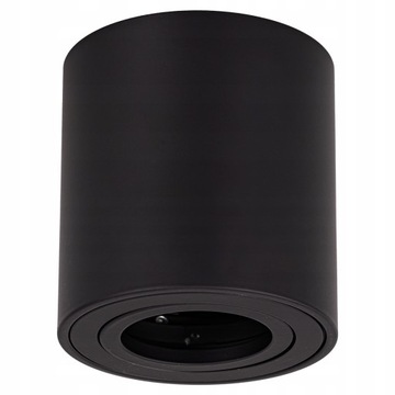 Накладной галогенный светильник LED TUBE GU10 Подвижный потолочный светильник BLACK SPOT