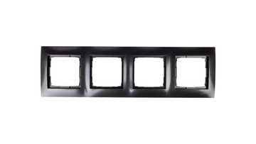 SIMON 54 QUAD FRAME 4x АНТРАЦИТОВЫЙ DR4/48