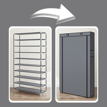 МАТЕРИАЛ ОБУВНОЙ ШКАФ ПОЛКА ДЛЯ ОБУВИ КНИЖНЫЙ ШКАФ XL ОРГАНАЙЗЕР 9 ПОЛОК