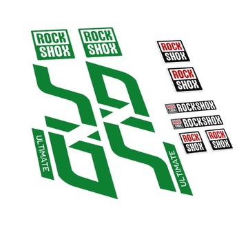 Compatible stickers forks for ROCK SHOX SID s