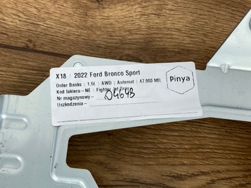 Кронштейн крепления картера Ford Bronco Sport 2020+ Escape Kuga Mk3 США