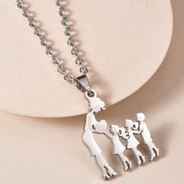 MeMolissa Mom Daughter Pendant Mother's Day