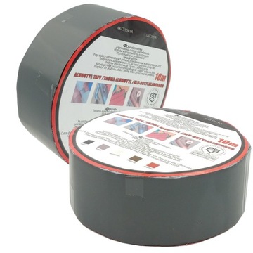 TAŚMA DEKARSKA DACHOWA ANTRACYT BUTYLOWA 50 mm 10 mb ALUBUTYL BUTYL