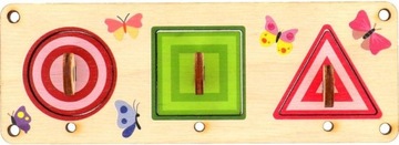 PUZZLE do TABLICY SENSORYCZNEJ MANIPULACYJNEJ R V8