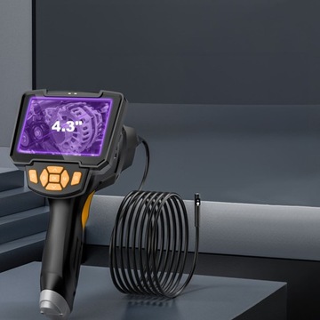 Ручная камера-эндоскоп с двойным монитором SPU-E03 5 м