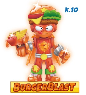 K.10 BURGERBLAST kazoom kid figurka Super zings 9