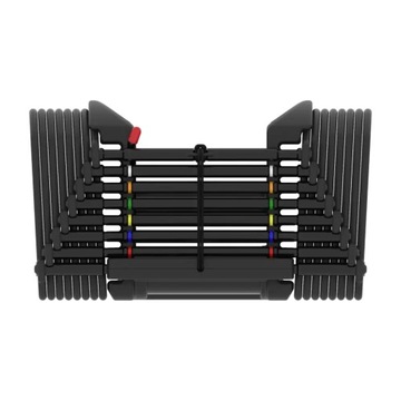 Гантели Powerblock из уретана, регулируемые, 1,1–22,7 кг.