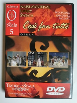 Cosi fan tutte Wolfgang Mozart Kolekcja La Scala 5