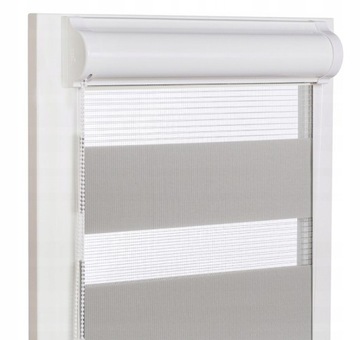 ROLETY DZIEŃ NOC W KASECIE NAPINACZ WYMIAR 140x150